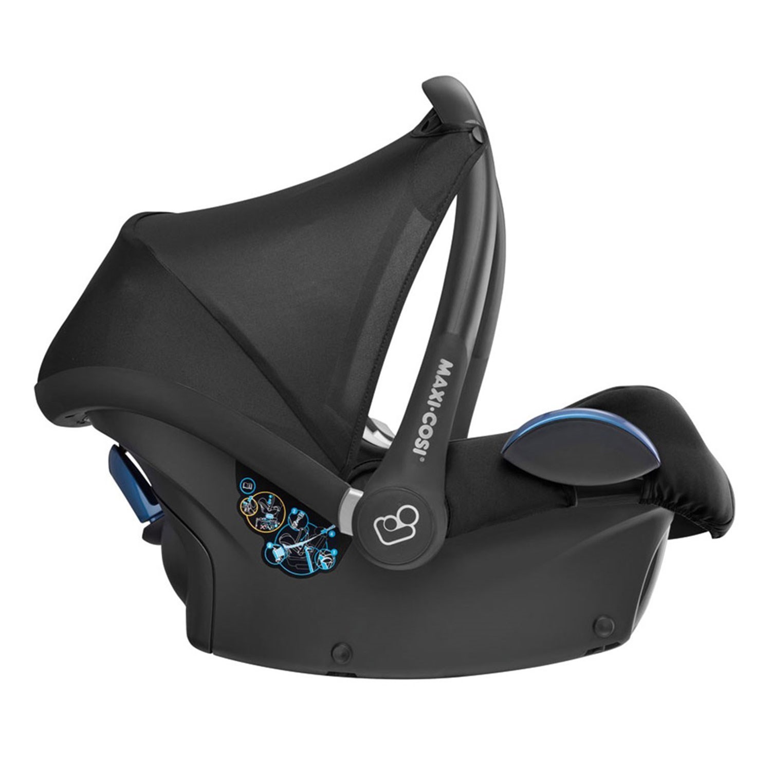 Maxi Cosi Cabriofix Bebek Oto Koltuğu 0-13 Kg Frequ Black