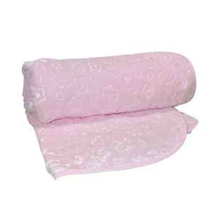 Özdilek Embos Peluş Bebek Battaniyesi Pembe