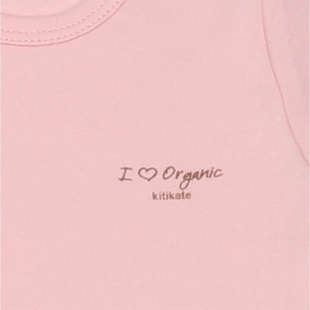 Kiti Kate 76902 Kısa Kollu Bebek Body Pembe