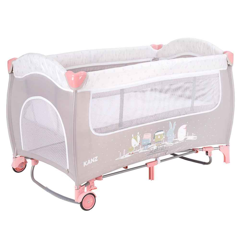 Kanz Pretty Park Yatak 70x120 Pembe İlke Bebe