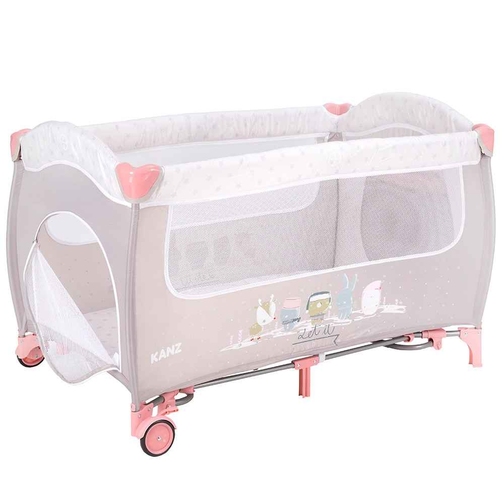 Kanz Pretty Park Yatak 70x120 Pembe İlke Bebe