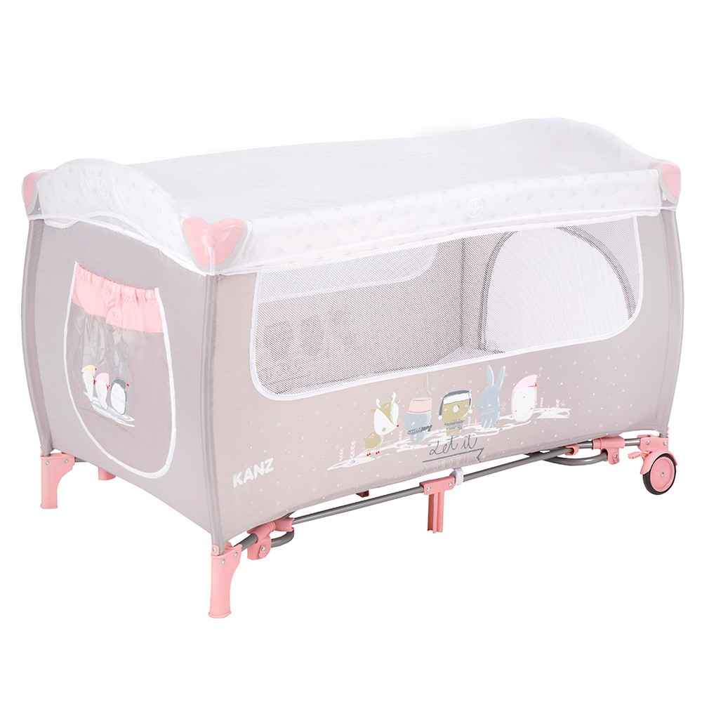 Kanz Pretty Park Yatak 70x120 Pembe İlke Bebe