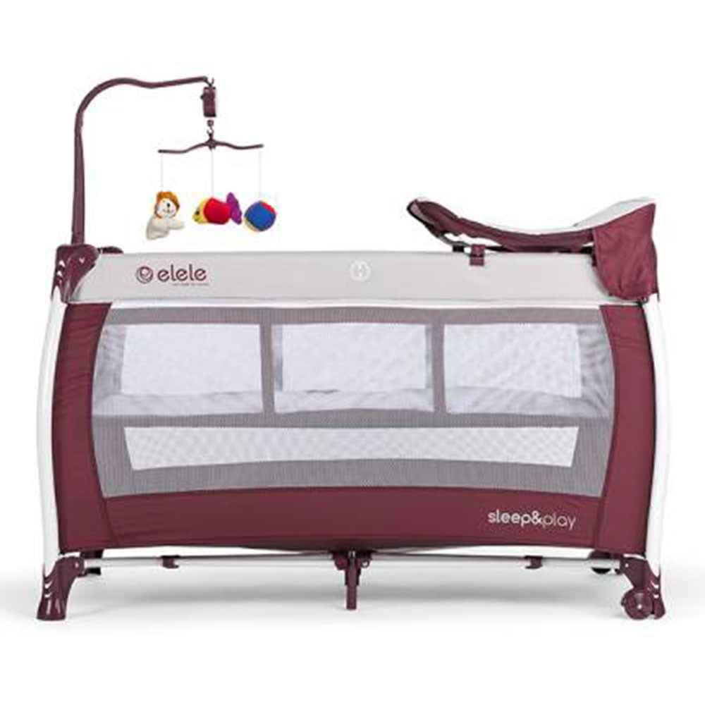 Elele Sleep Play Dream Oyun Parki 60x120 Bordo Fiyati Ilke Bebe
