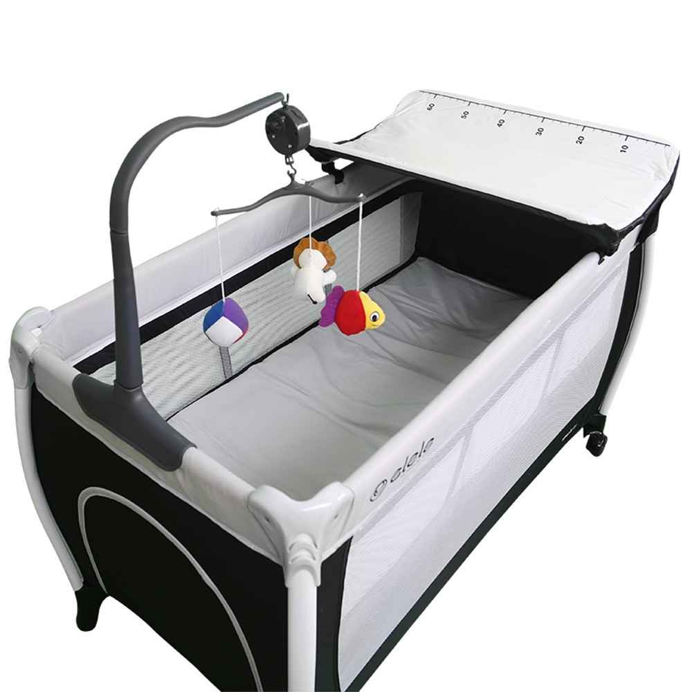 Elele Sleep&amp;Play Dream Oyun Parkı 60x120 Siyah İlke Bebe