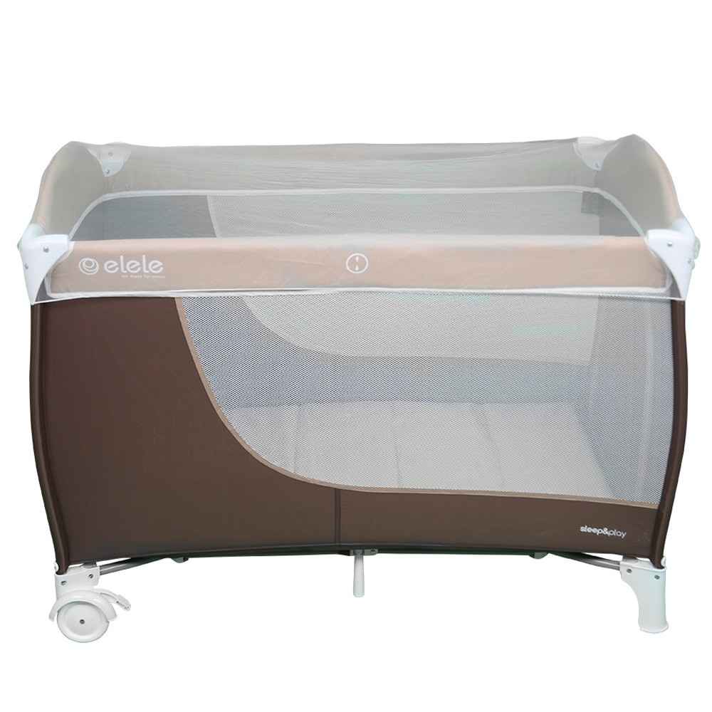 Elele Sleep&Play Go Oyun Parkı 60x120 Kahverengi İlke Bebe