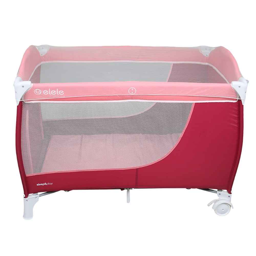 Elele Sleep&Play Go Oyun Parkı 60x120 Pembe