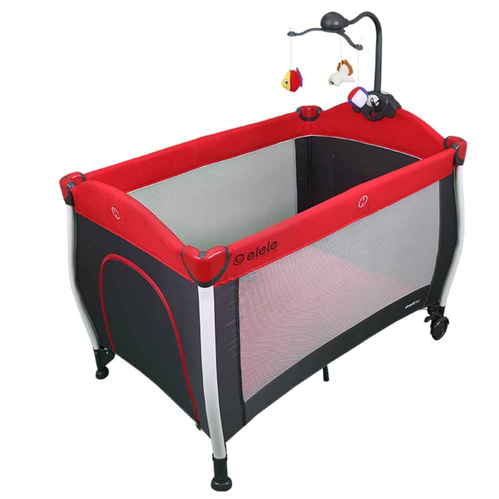 Elele Sleep&Play Plus Oyun Parkı 70x110 Kırmızı