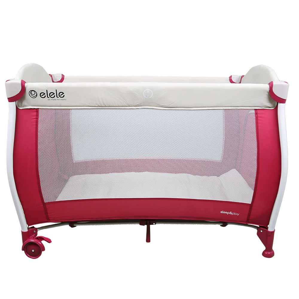 Elele Sleep&Play Plus Oyun Parkı 70x110 Pembe