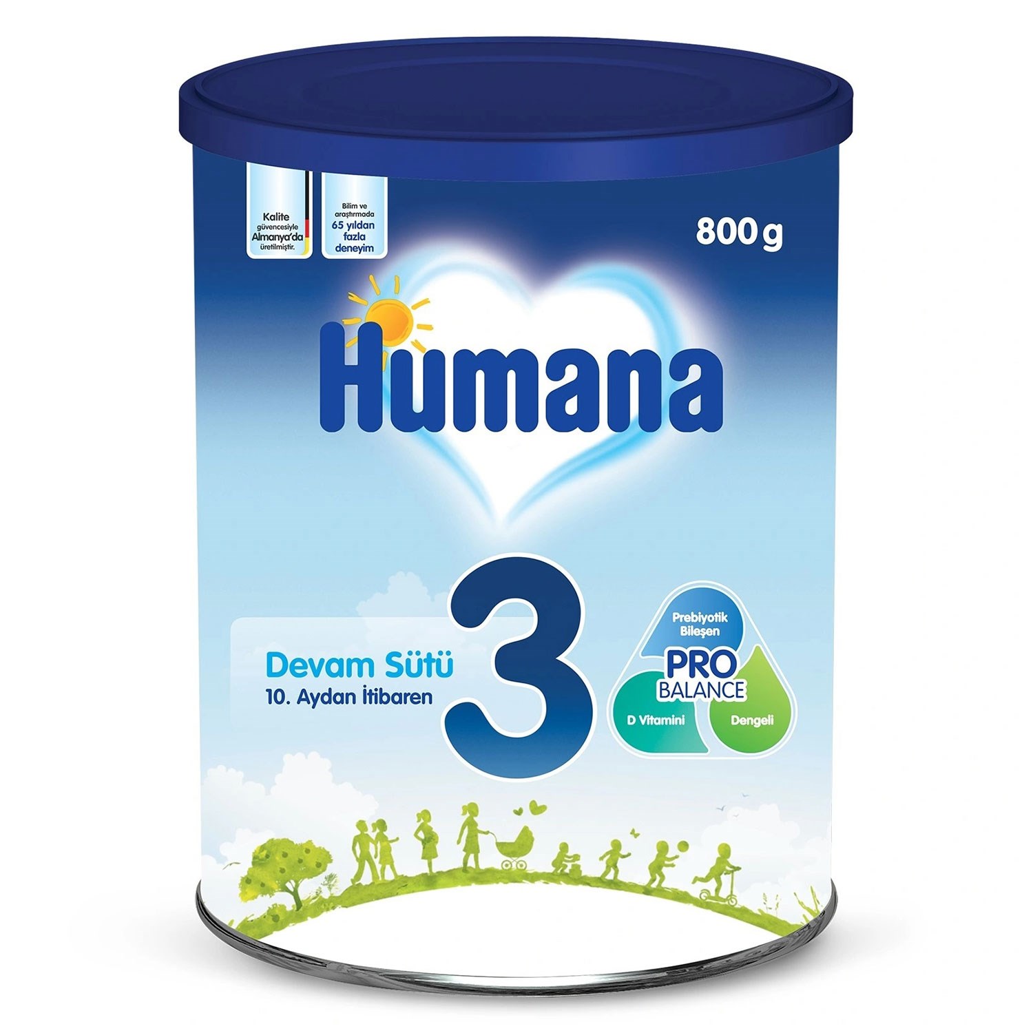 Humana Bebek Maması Metal Kutu 3 Numara 800 Gr 