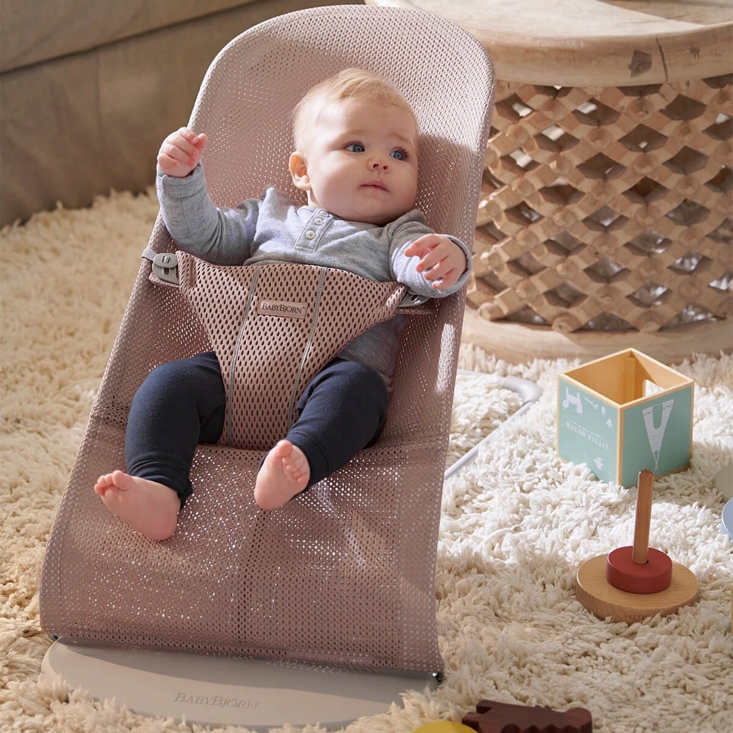 Babybjörn Bliss Ana Kucağı Mesh Dusty Pink