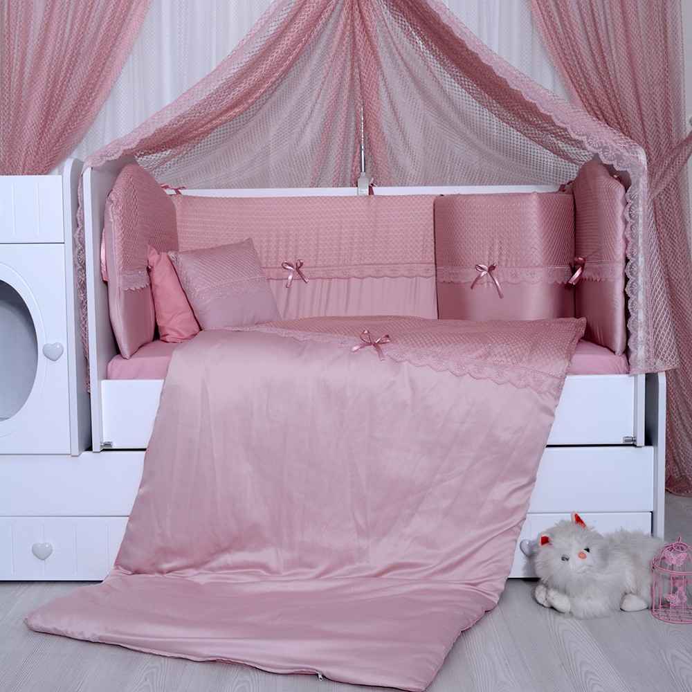 Bio Baby 2020 Bebek Uyku Seti 70x130 Pembe Fiyatı İlke Bebe