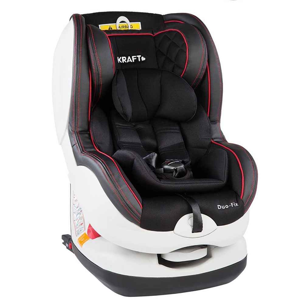 Kraft Duo Fix İsofixli Oto Koltuğu 0-18 kg Siyah