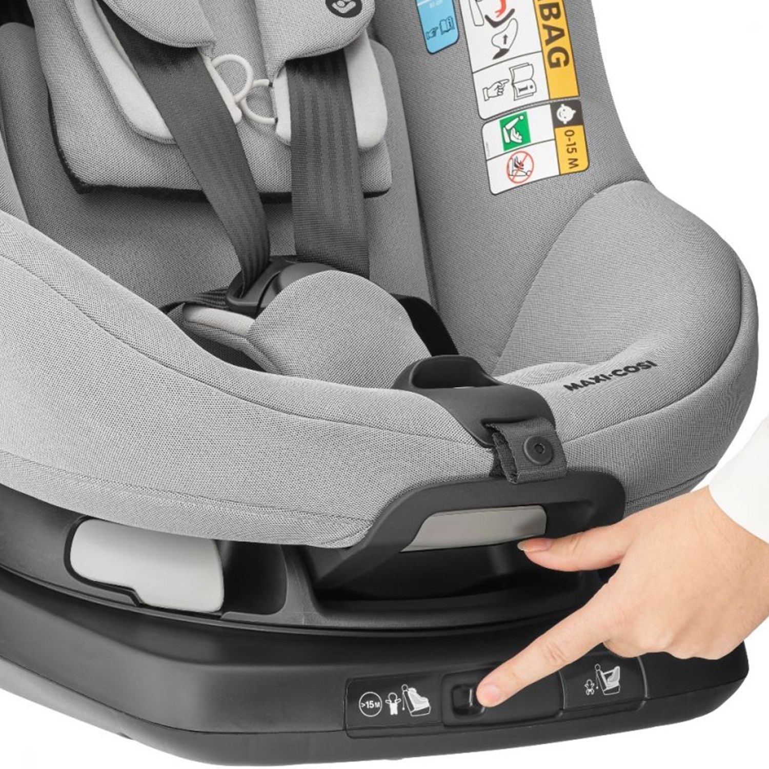 Maxi Cosi AxissFix Plus Oto Koltuğu 0-18 Kg Authentic Grey