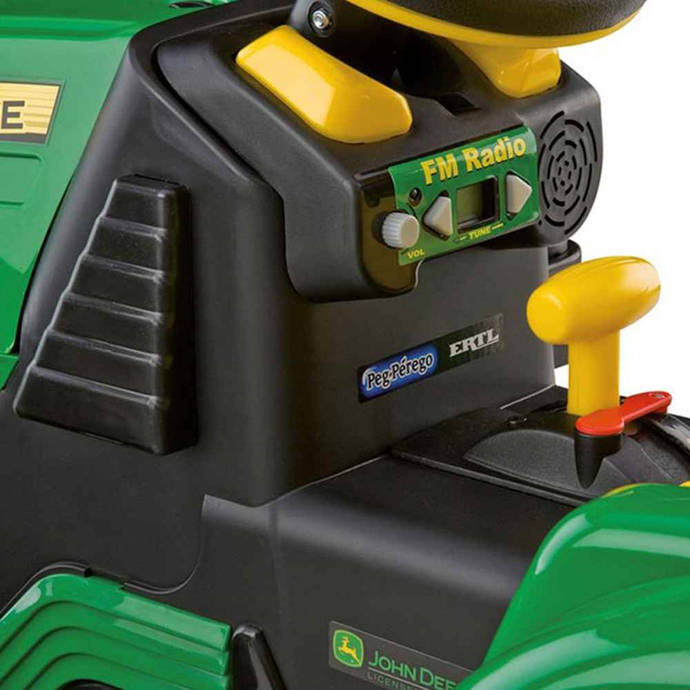 Peg Perego AOR0068 John Deere Ground Loader Akülü Kepçe 12V Green