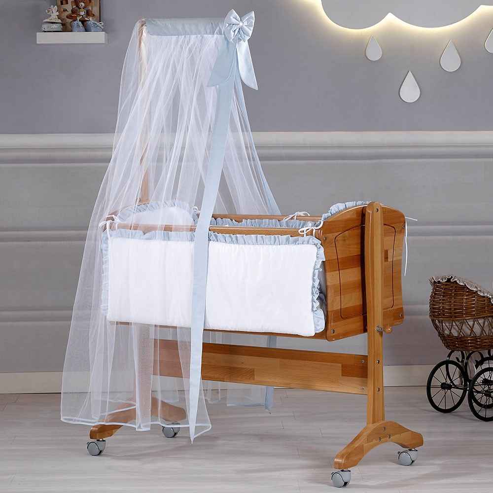 Meltem Smart Şirin Sallanır Beşik 45x92 Naturel
