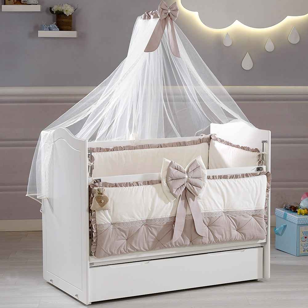 Meltem Smart Madre Sallanır Beşik 60x120 Krem