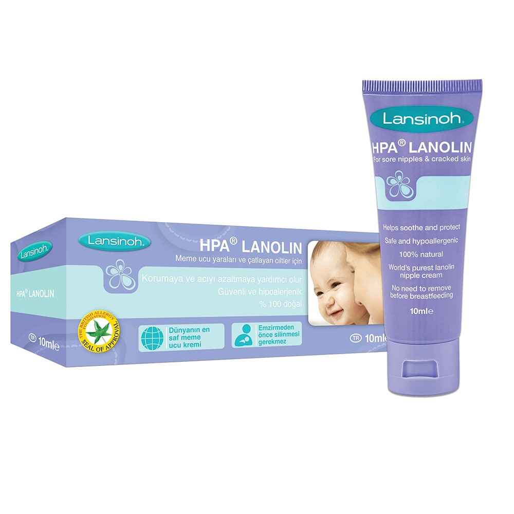 Lansinoh Lanolin Göğüs Ucu Kremi 10ml 