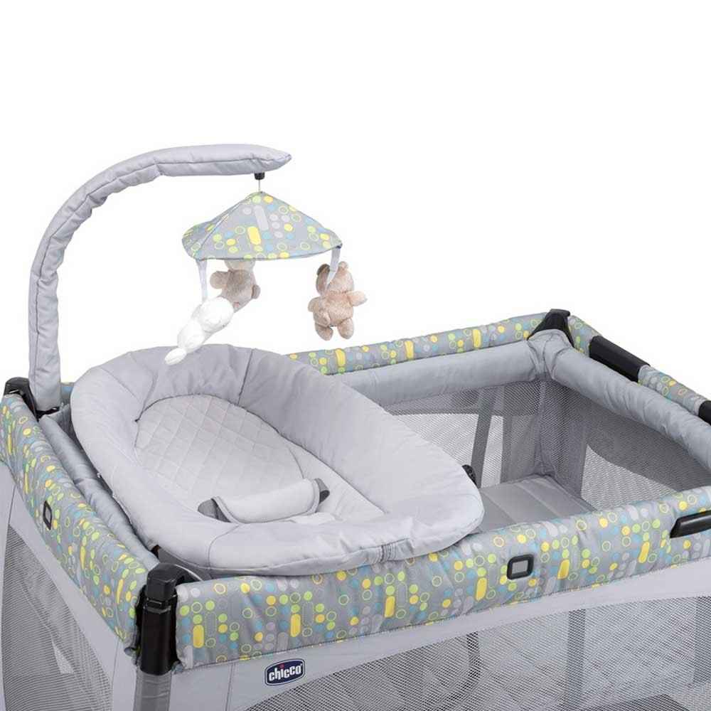 Chicco Lullaby Europa Design Park Yatak Silver