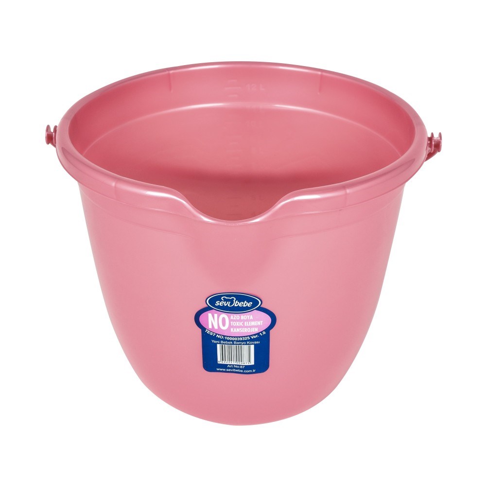 Sevi Bebe 87 Bebek Banyo Kovası Pembe Fiyatı İlke Bebe