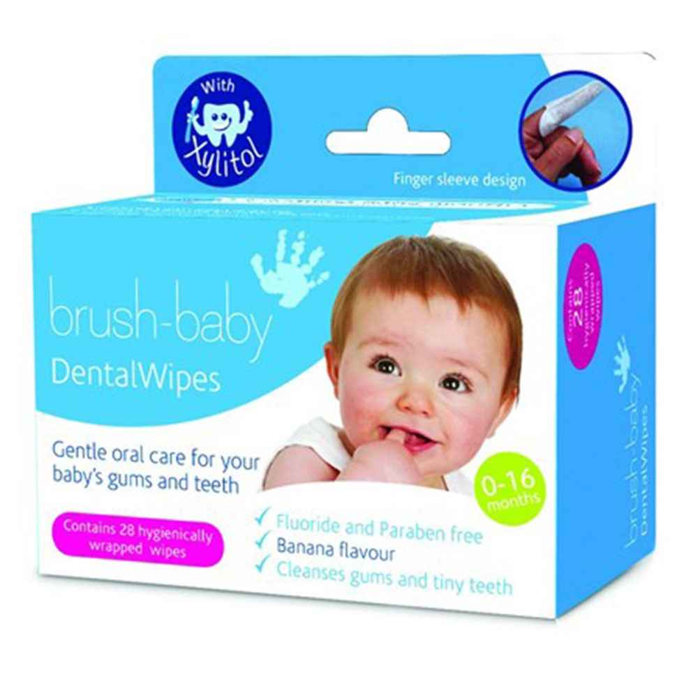 Friendly 0112 Brush Baby 28'li Diş Temizleme Mendili 