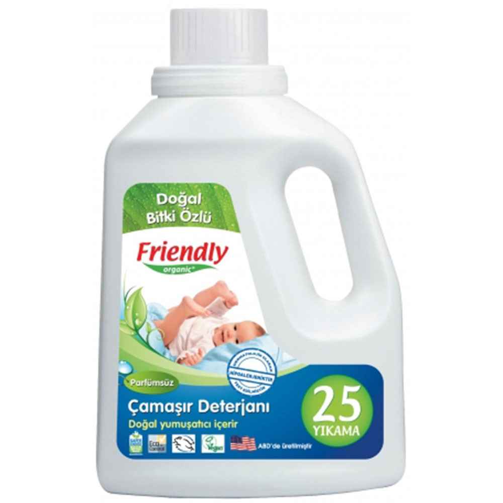 Friendly 0089 Hassas Ciltler İçin Kokusuz Çamaşır Deterjanı 739 Ml. 