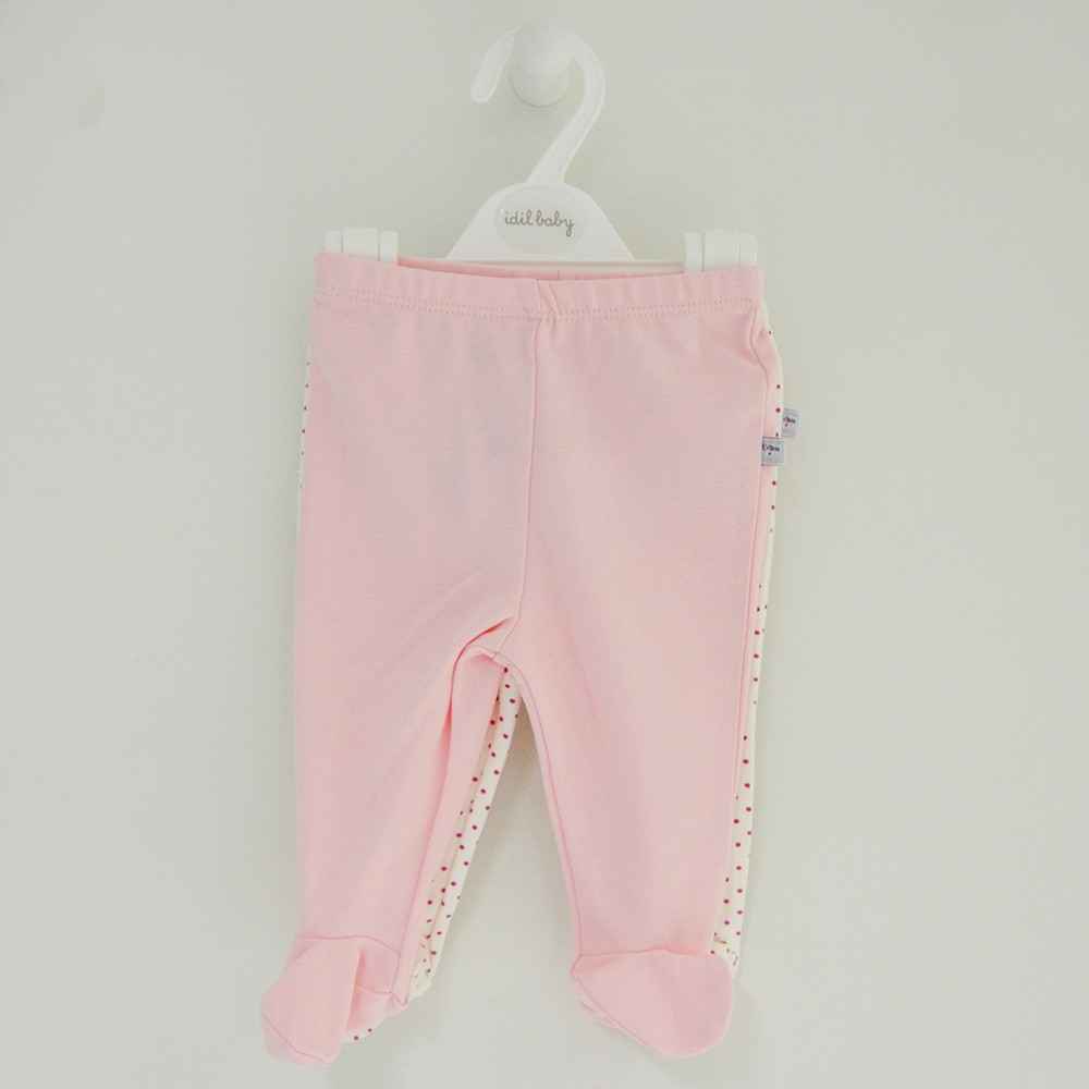 İdil Baby 8878 2'li Bebek Patikli Pantolon Baskılı