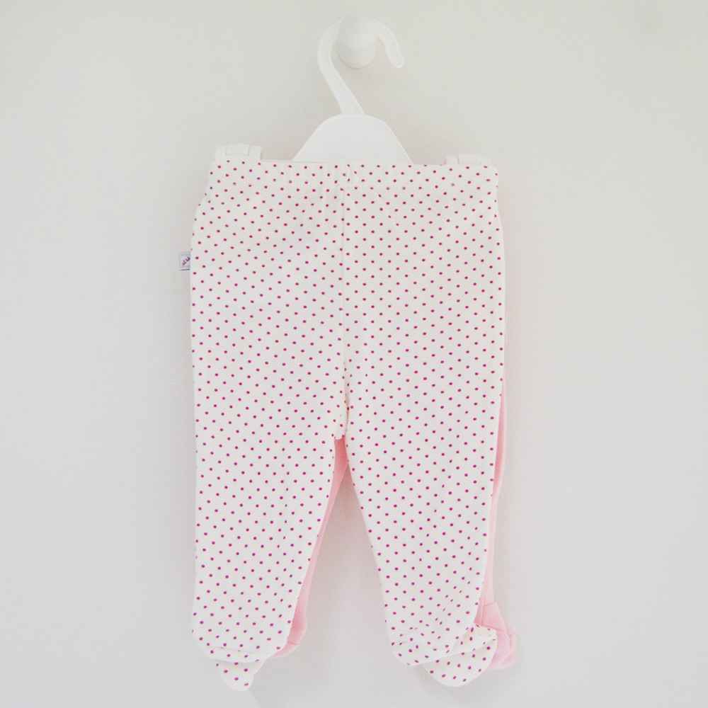 İdil Baby 8878 2'li Bebek Patikli Pantolon Baskılı