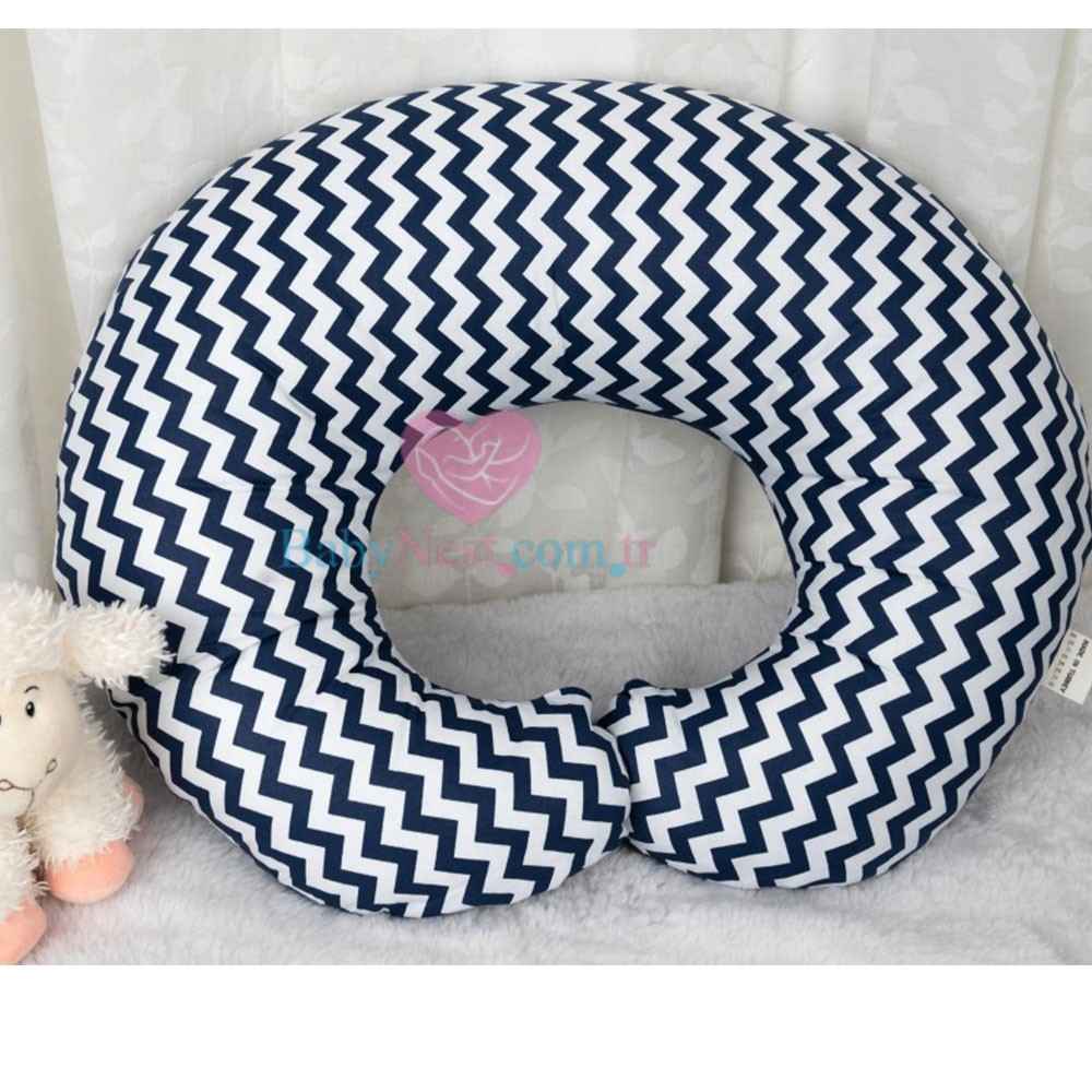 BabyNest Bebek Emzirme Yastığı Mavi