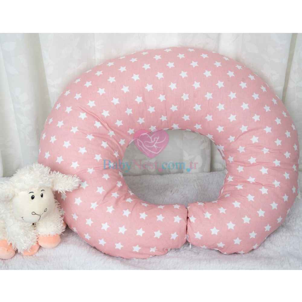 BabyNest Bebek Emzirme Yastığı Somon
