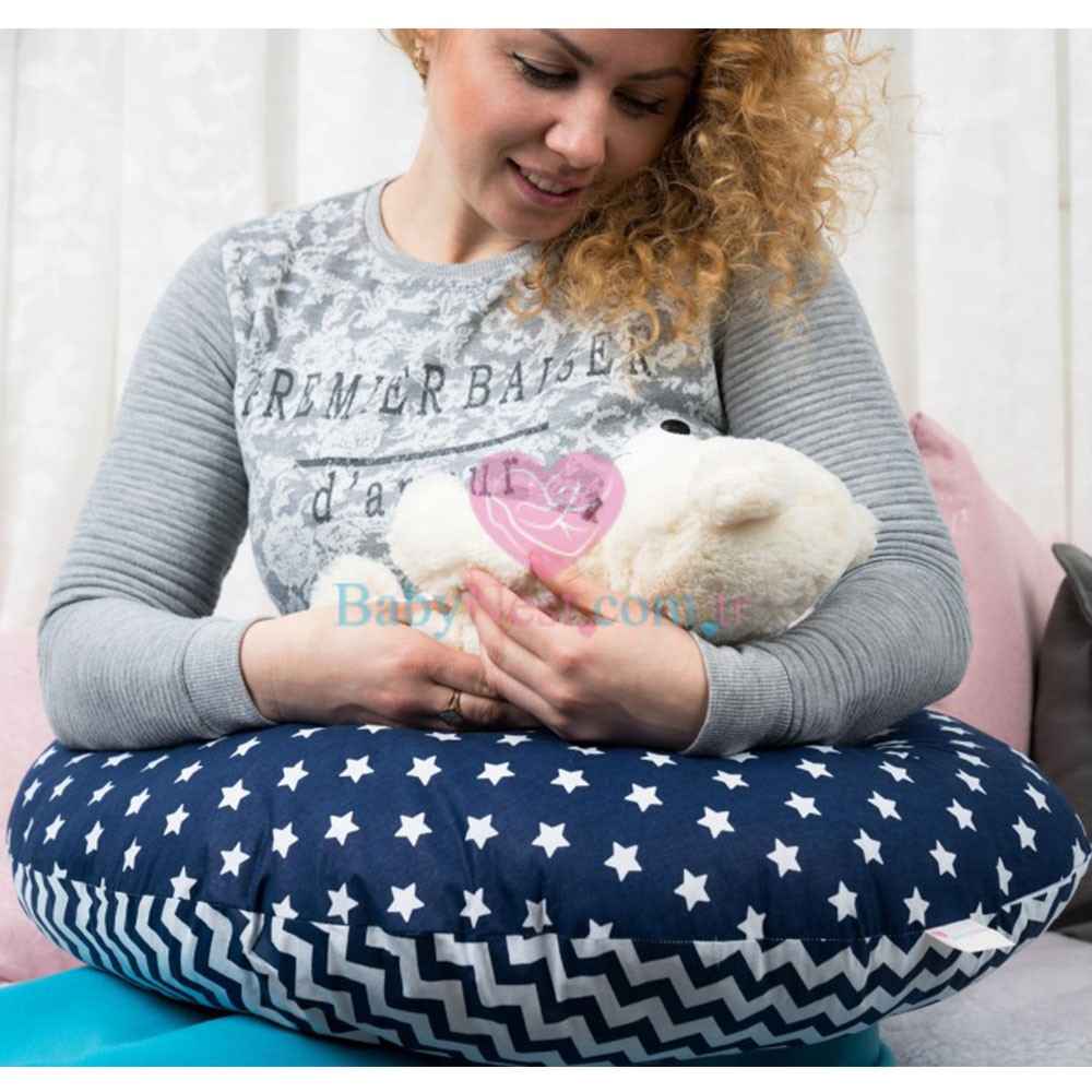 BabyNest Bebek Emzirme Yastığı Somon