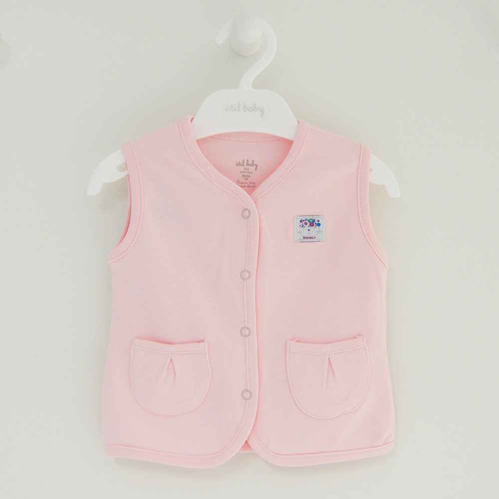 İdil Baby 8880 Bebek Yeleği Pembe