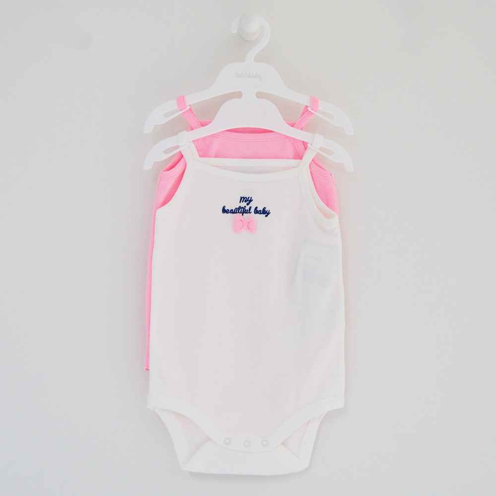 İdil Baby 9138 2'li Bebek Body Neon