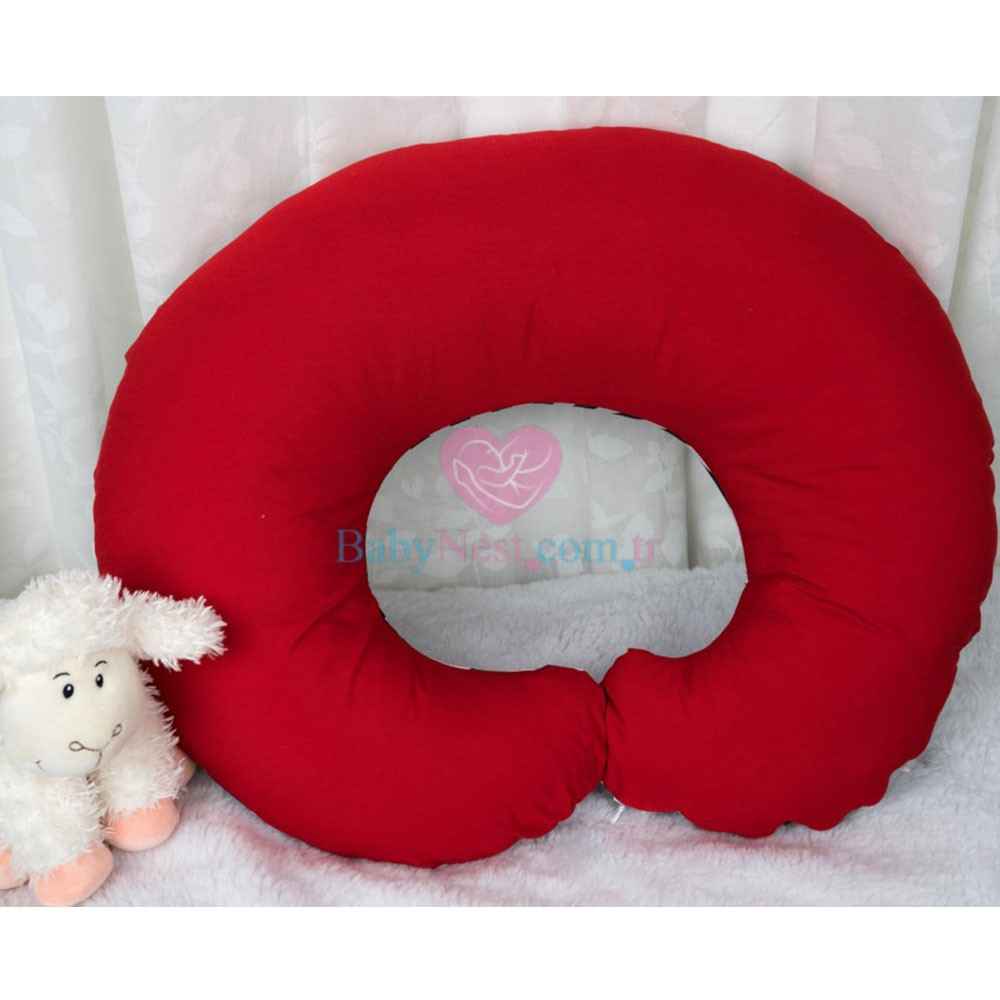BabyNest Bebek Emzirme Yastığı Siyah-Beyaz