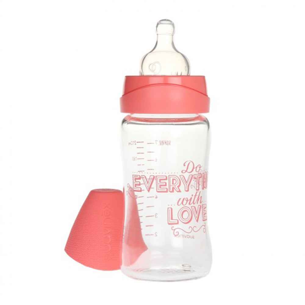 Suavinex 3800994 Cam Bebek Biberon 240 ml Pembe