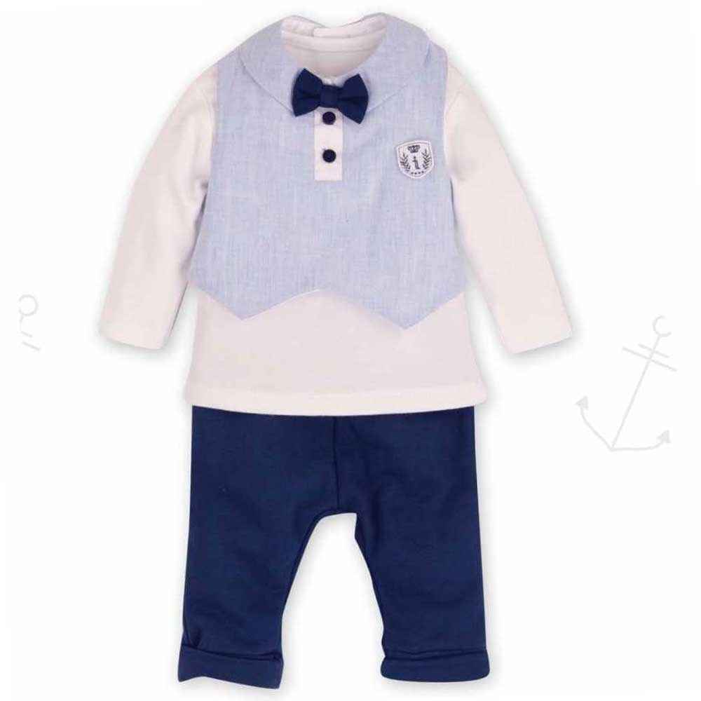 İdil Baby 9064 2'li Bebek Takımı Mavi
