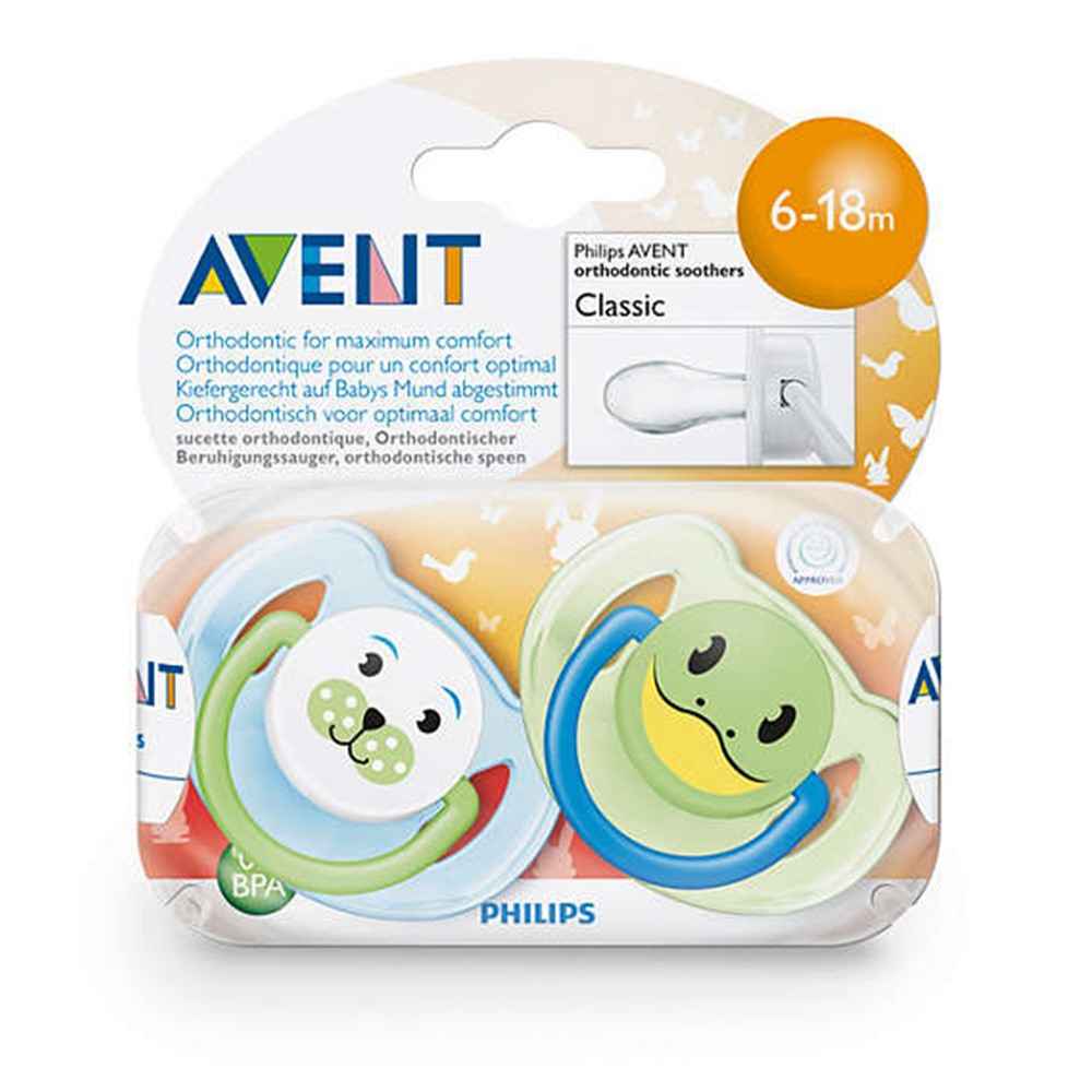 Philips Avent SCF182/64 Yalancı Emzik 6-18 M+ Yeşil