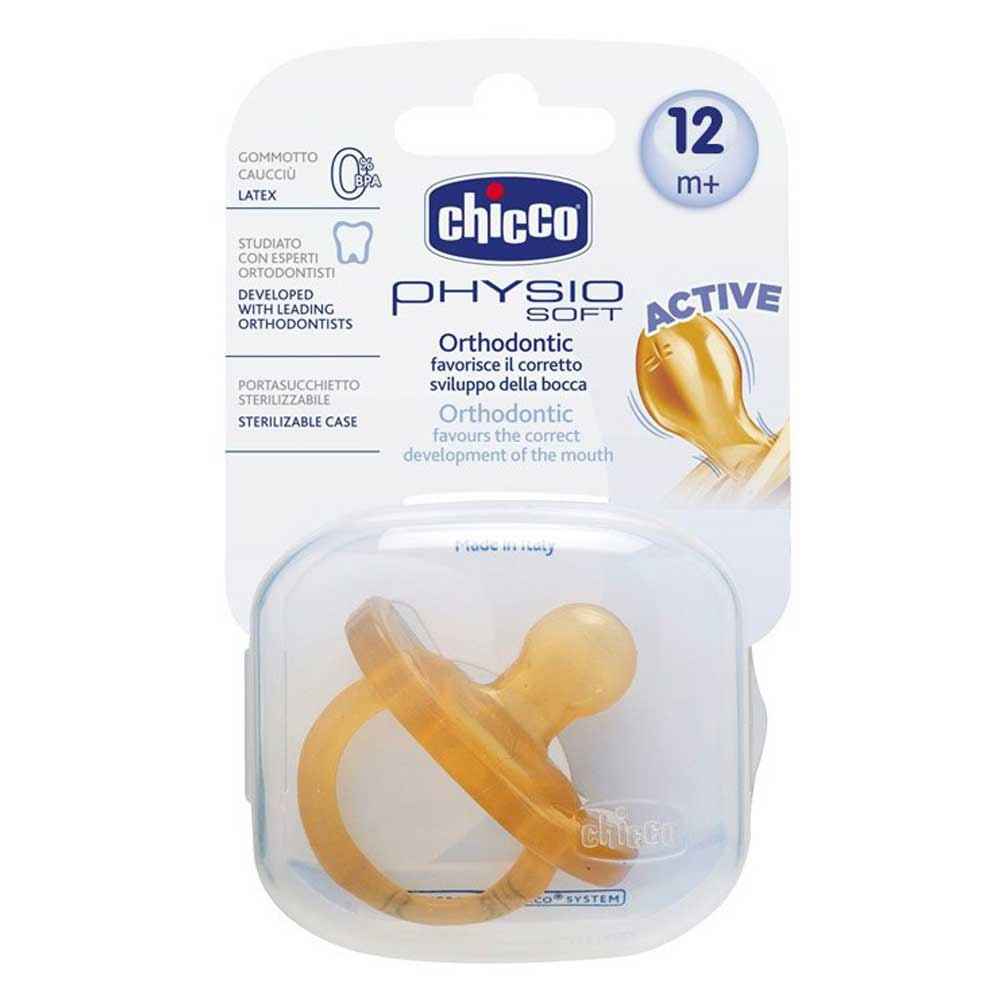 Chicco 3902 Physio Soft Kauçuk Emzik 12M+ 
