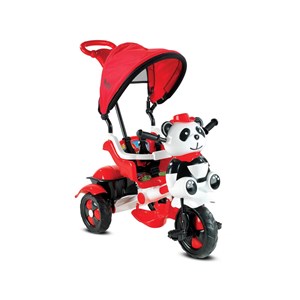 Babyhope 127 Little Panda Bisiklet Beyaz-Kırmızı