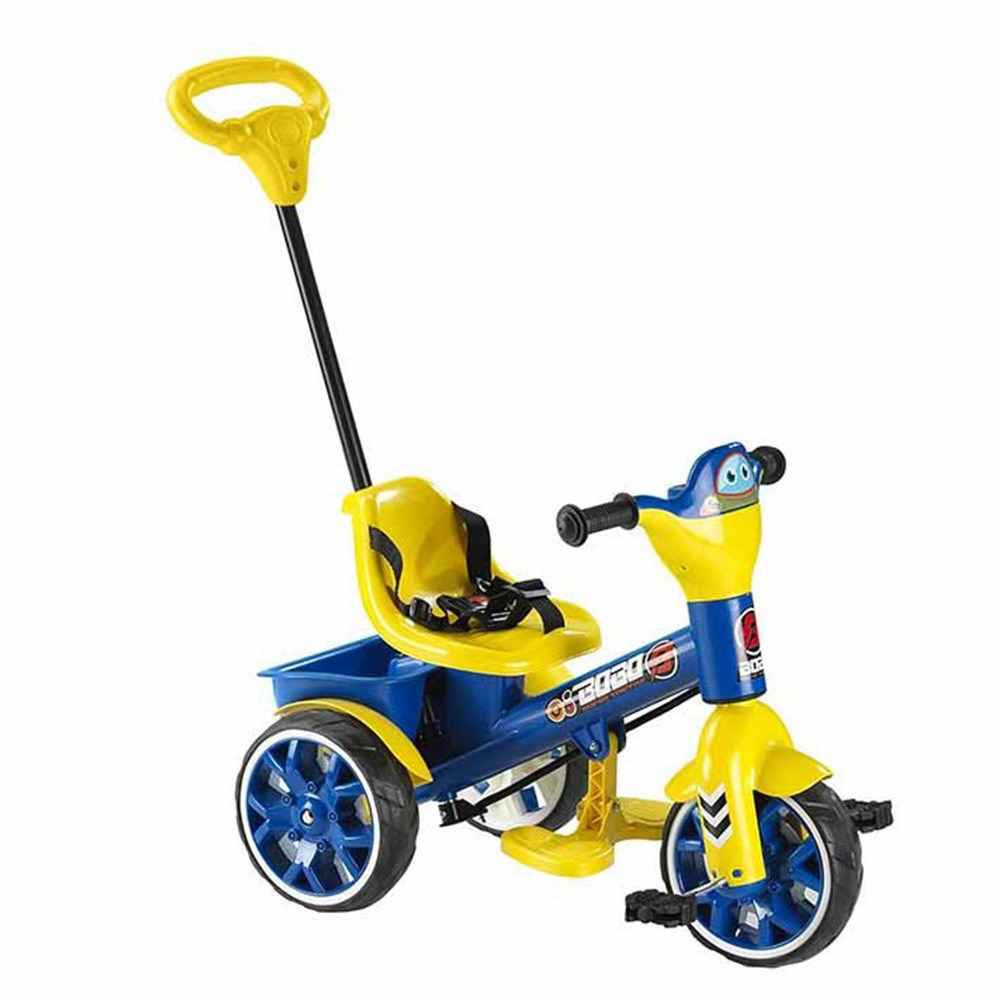 Babyhope 120 Bobo Üçteker Bisiklet Mavi-Sarı