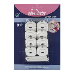 Sevi Bebe 8628 Priz Emniyeti 8 Adet 