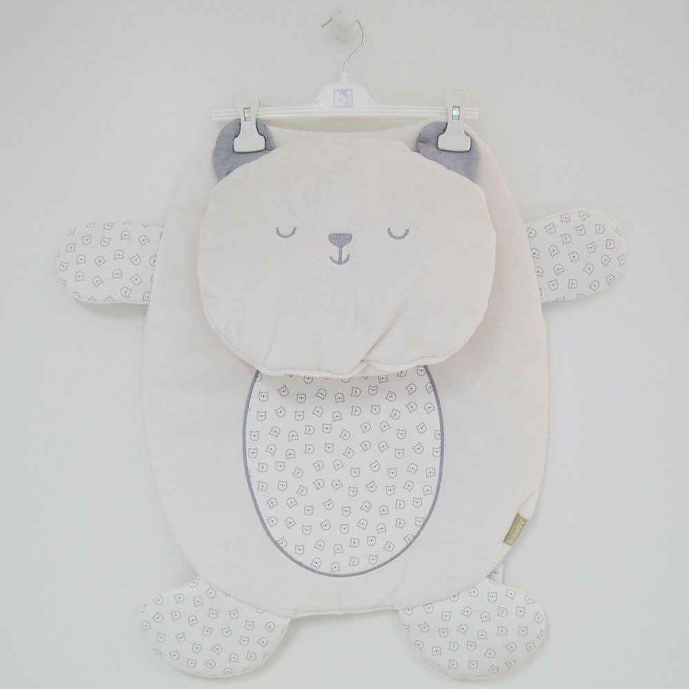 Bibaby 65110 Hello Boy Flufy Alt Açma Minderi Ekru