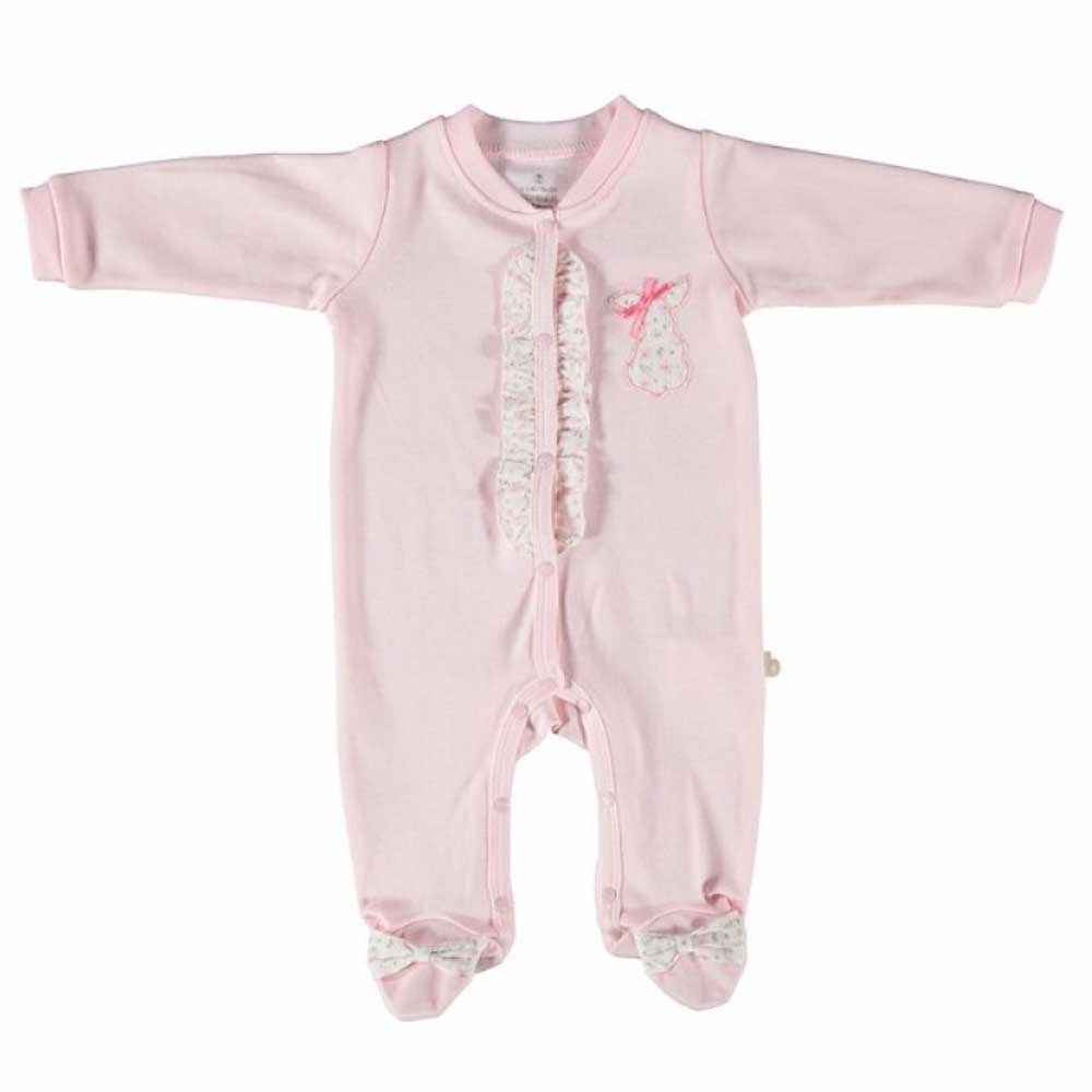 Bibaby 60212 Nice Rabbit Bebek Tulumu Pembe