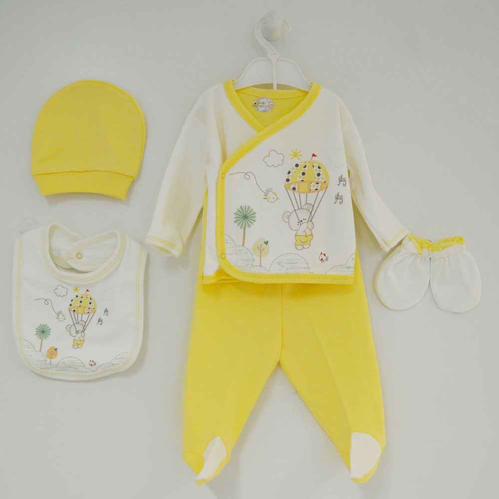 Bebitof 790 Flying Bears Hastane Çıkışı 5Li Set Sarı