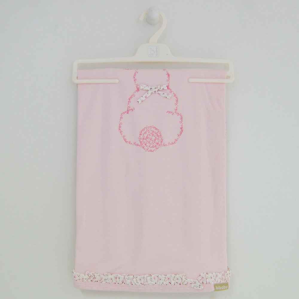 Bibaby 64192 Nice Rabbit Tek Battaniye Pembe