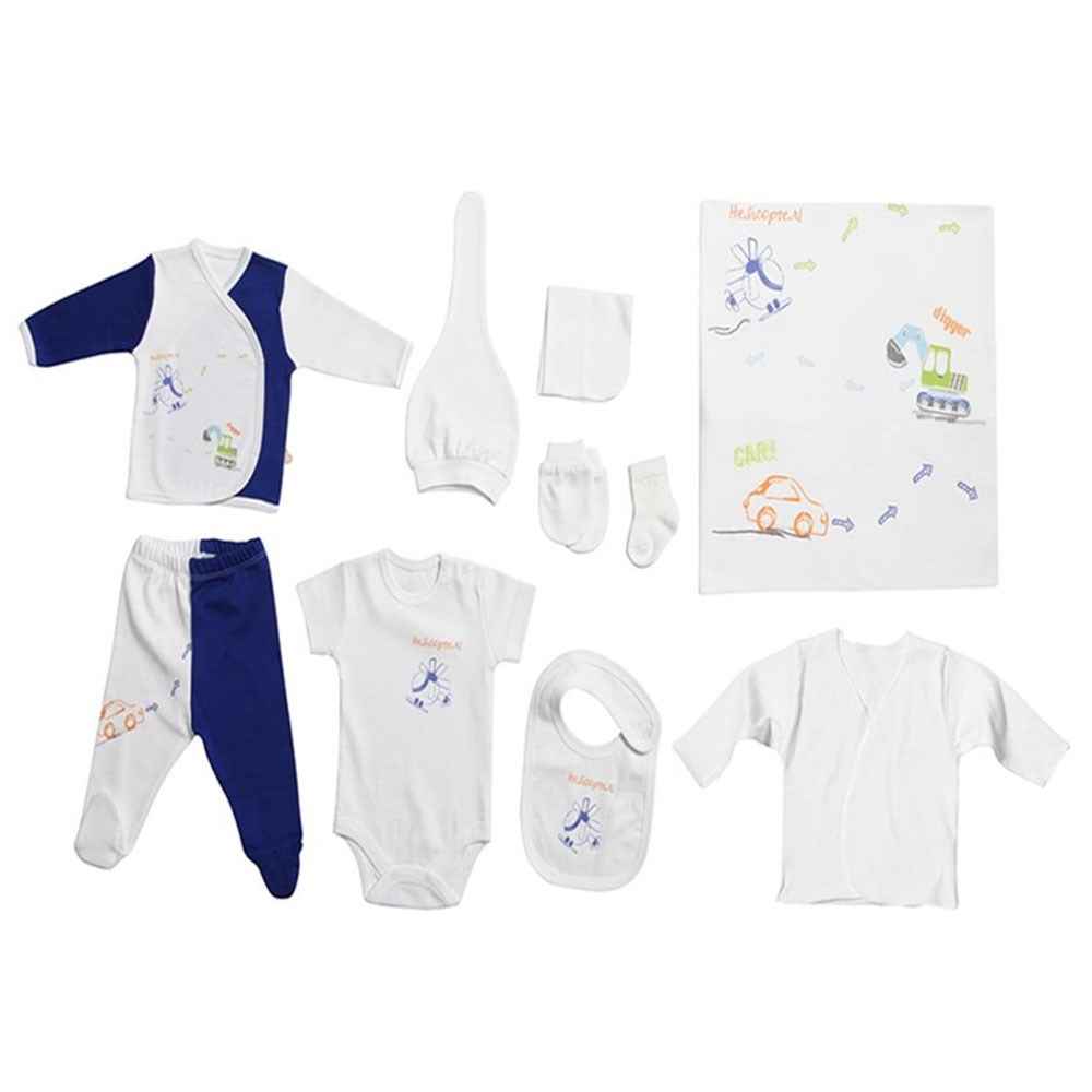 Bibaby 63056 Helikopter 10'Lu Zıbın Seti 0-3 Ay Sax