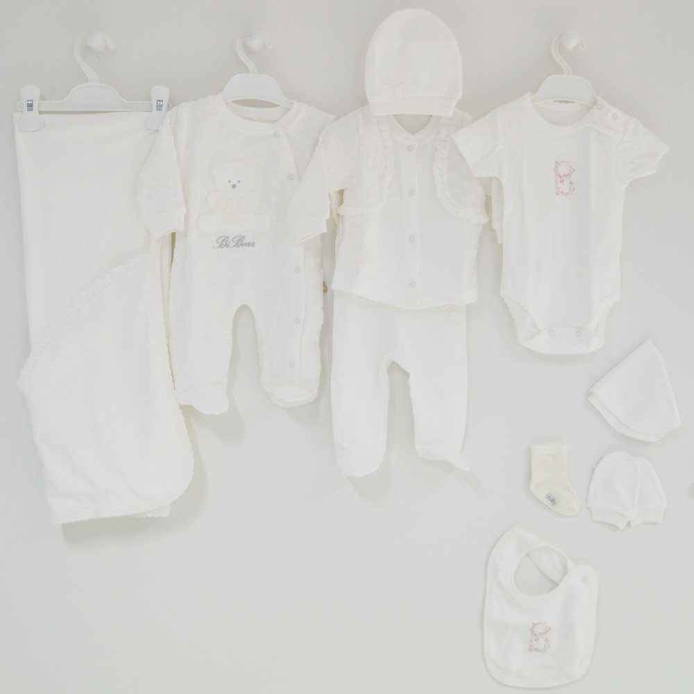 Bibaby 63035 Bi Bear Tulumlu 10'Lu Hastane Çıkışı Ekru