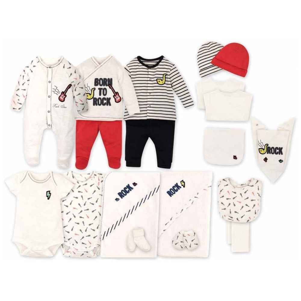 İdilbaby 8904 20'li Hastane Çıkış Seti 0-3 Ay Krem
