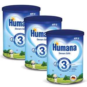 Humana Bebek Maması Metal Kutu 3 Numara 800 Gr x 3 Adet 