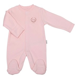 Kitikate S78432 Organic Prematüre Bebek Tulumu Pembe