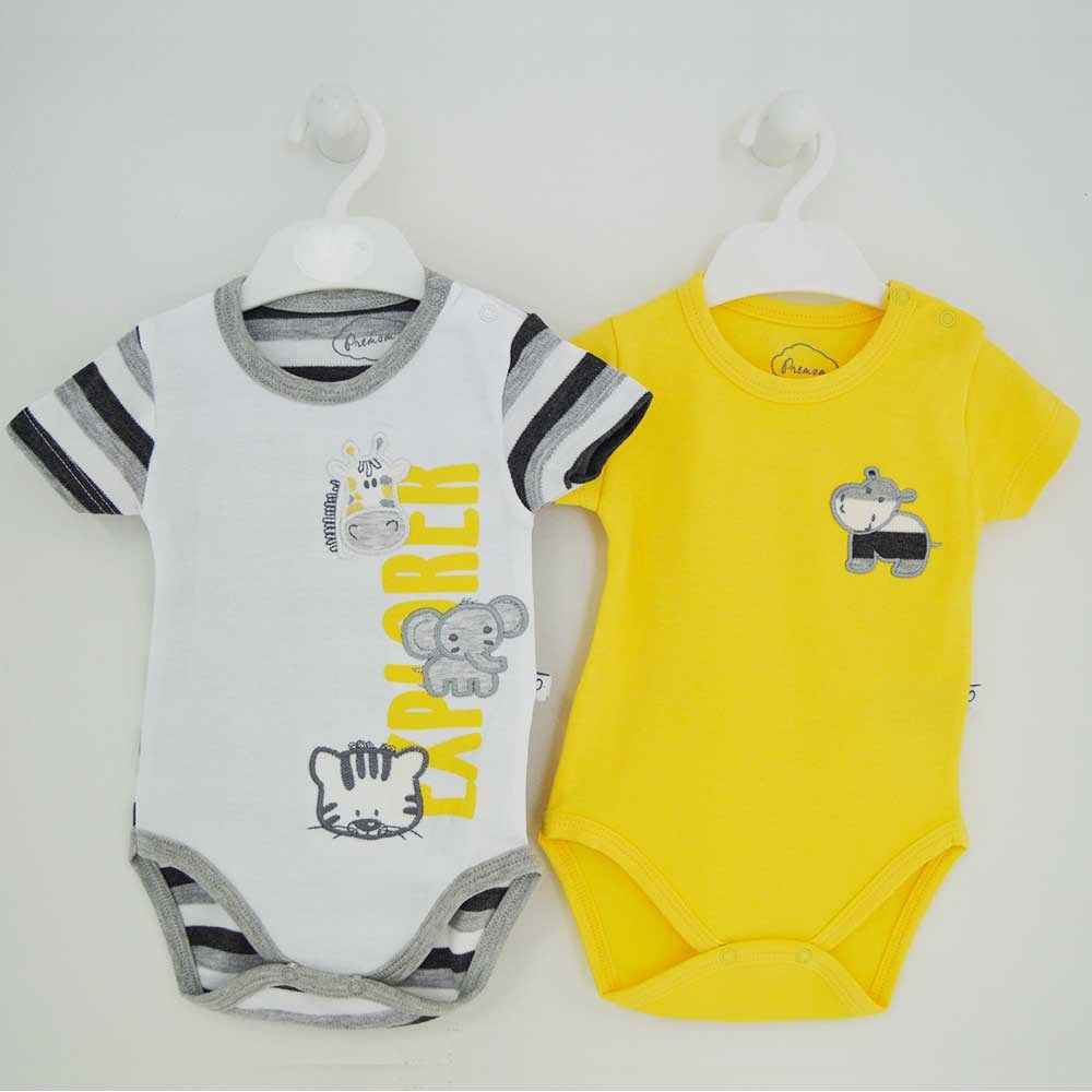 Premom 1536 Explorer 2'li Bebek Body Sarı